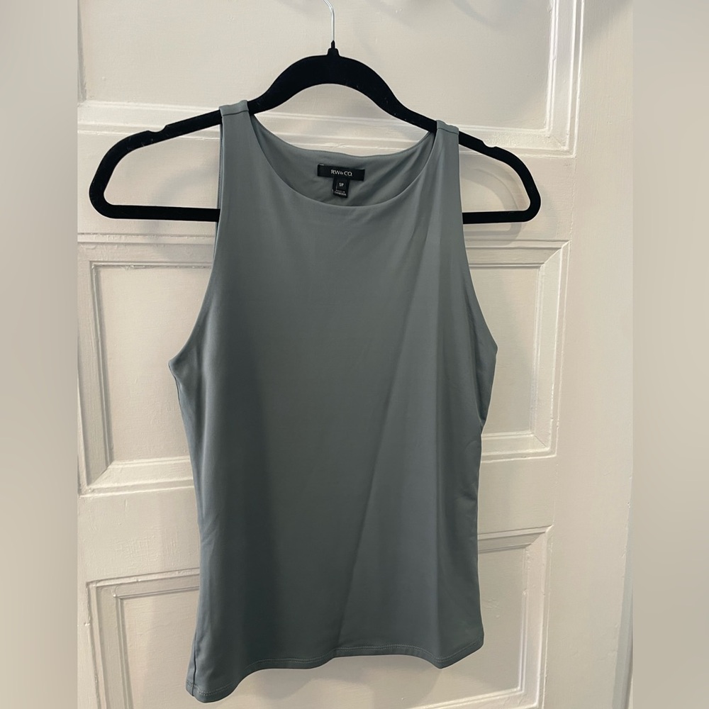 RW&CO Bodycon Halter Tank Top